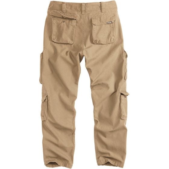 Surplus Airborne Slimmy Trousers Beige Washed