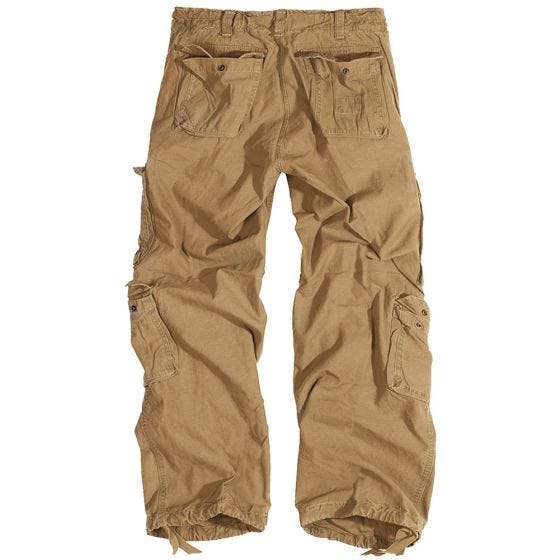 Surplus Airborne Vintage Trousers Coyote
