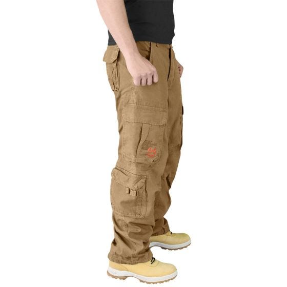 Surplus Airborne Vintage Trousers Coyote