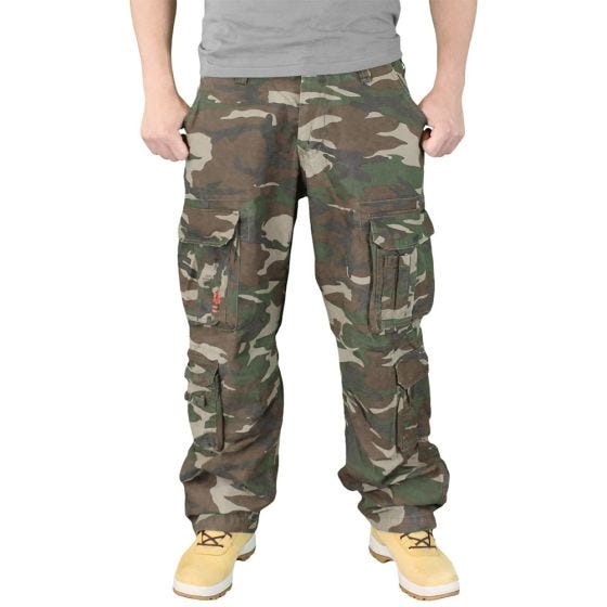 Surplus Airborne Vintage Trousers Woodland