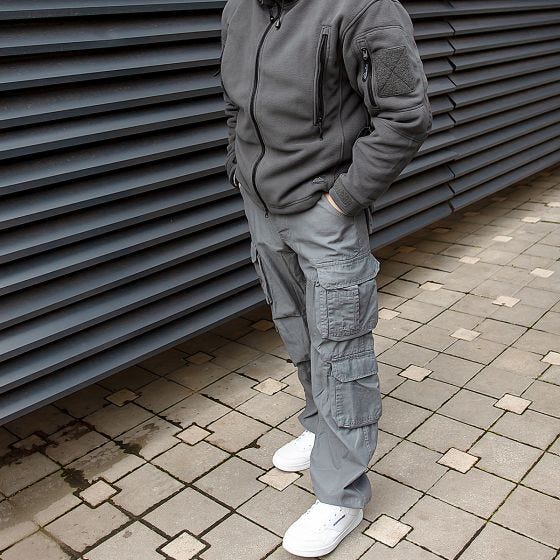 Surplus Airborne Vintage Trousers Grey