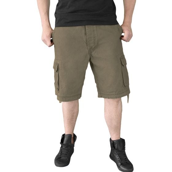 Surplus Vintage Shorts Washed Olive