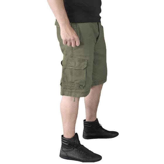 Surplus Vintage Shorts Washed Olive