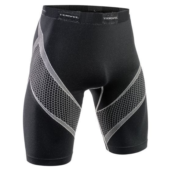 Tervel Optiline Running Shorts Black/Light Grey
