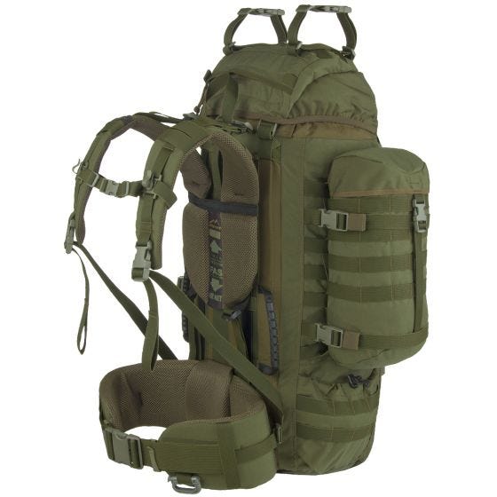 Wisport Raccoon 65L Rucksack Olive Green